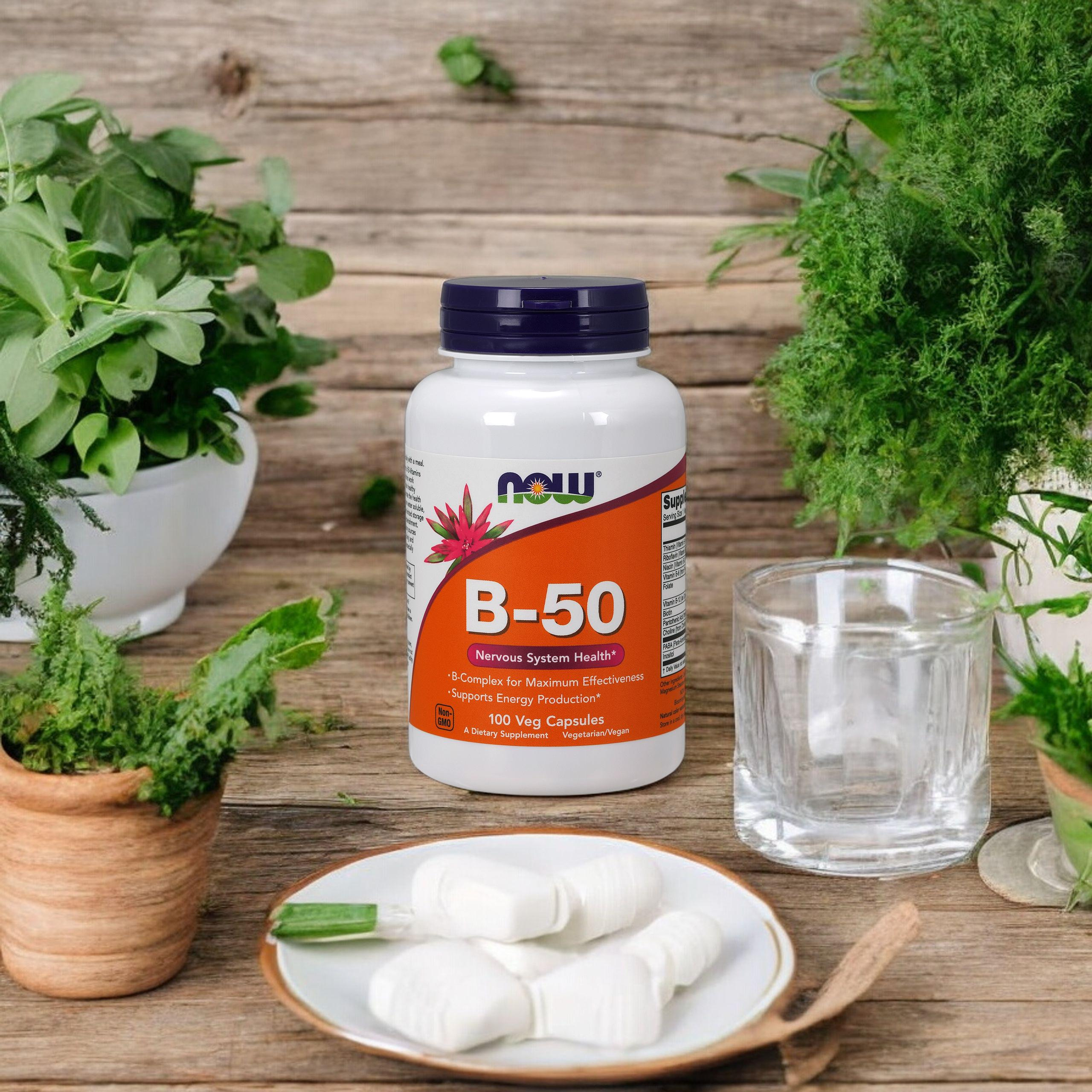 NOW Vitamin B-50 - 2x 100vcaps
