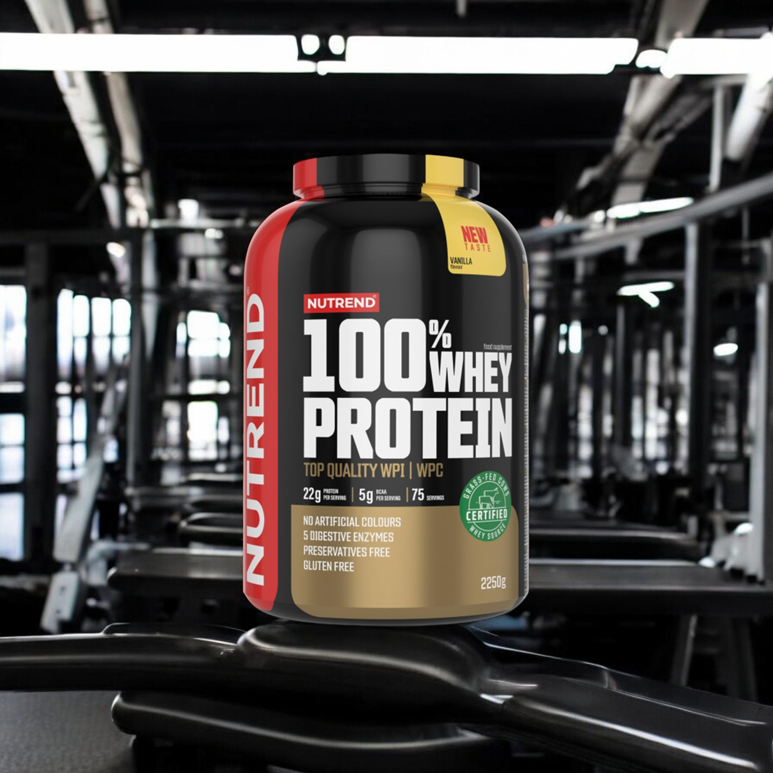 NUTREND 100% Whey Protein - 2x 2250g