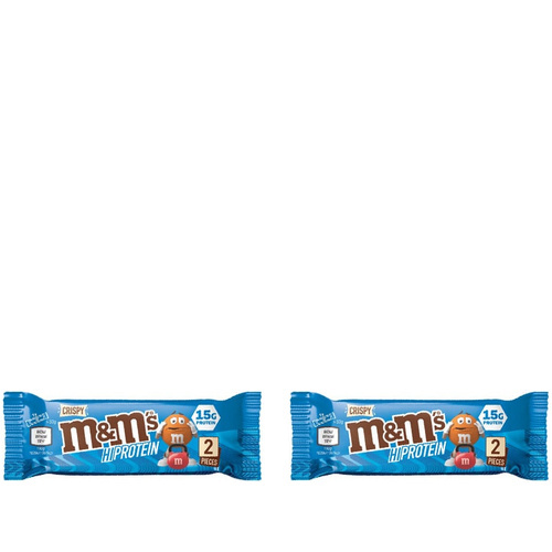 Mars Baton M&M's Crispy HIProtein Bar - 2x 52g