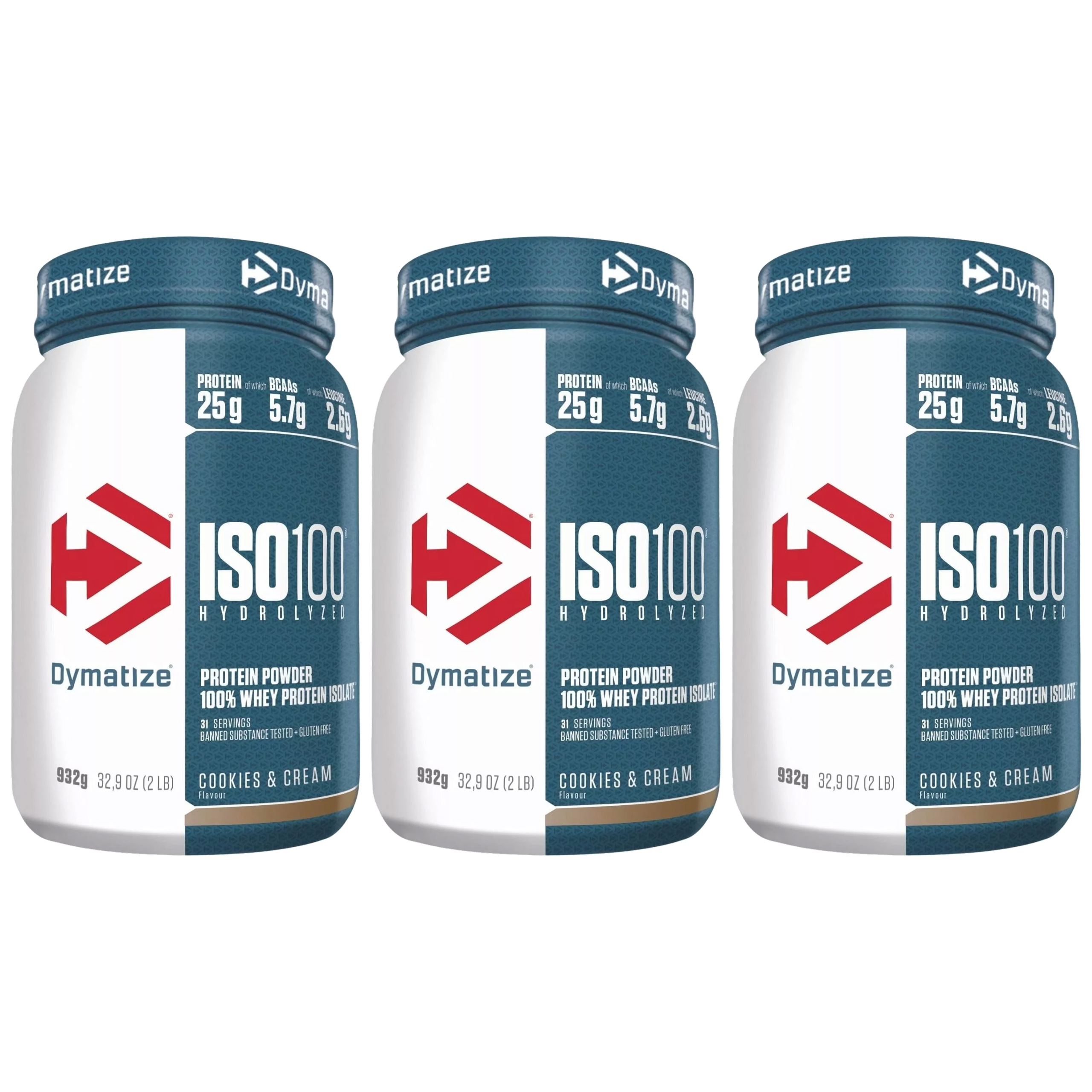 DYMATIZE Iso 100 - 3x 932g