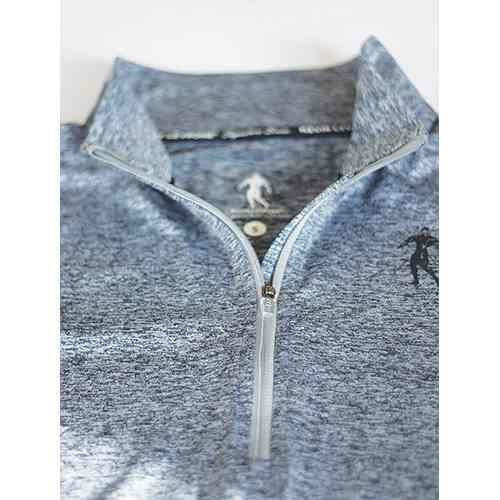 KEVIN LEVRONE Longsleeve Woman's - 2x Half-zip Grey