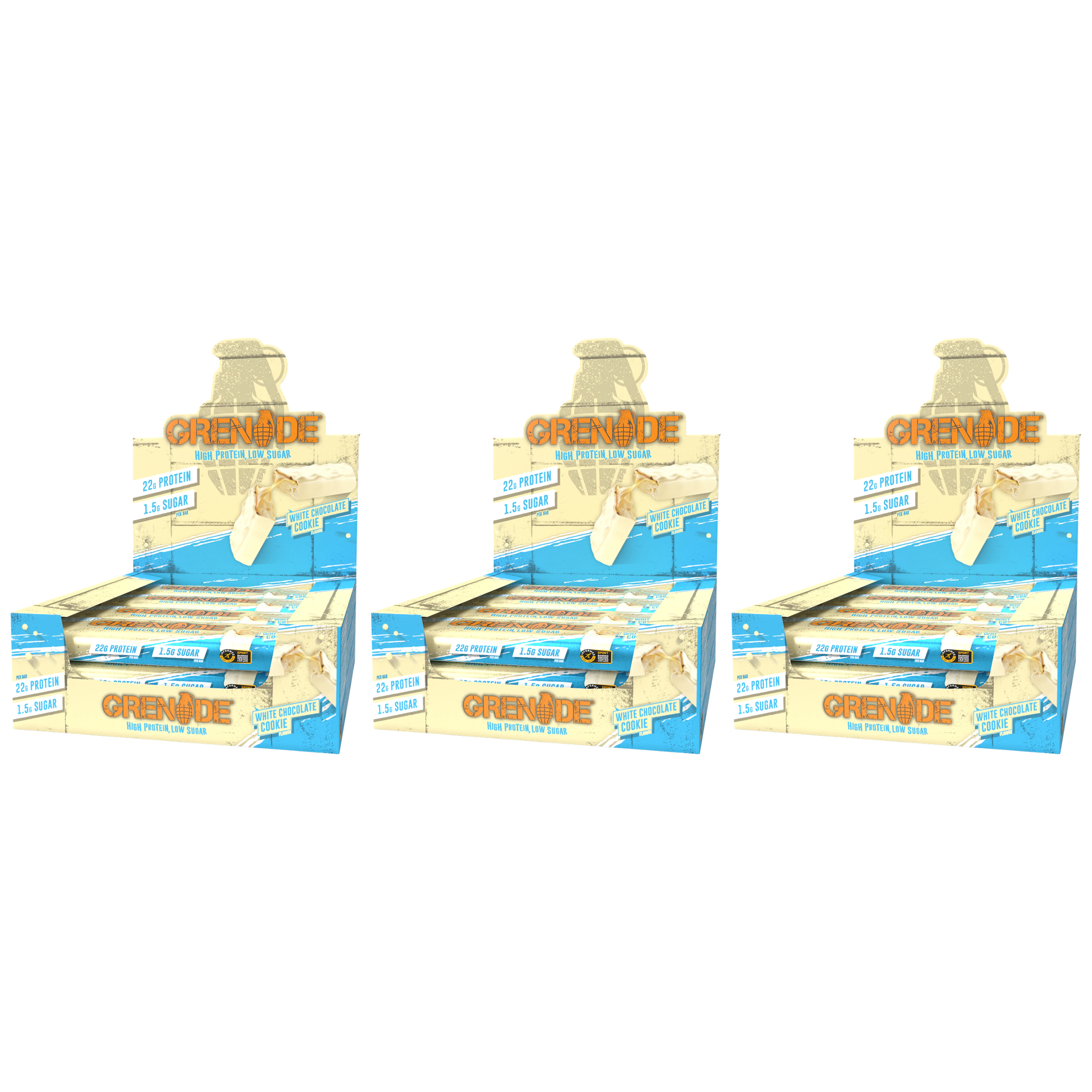 GRENADE - Protein Bar - 12x 3x 60g