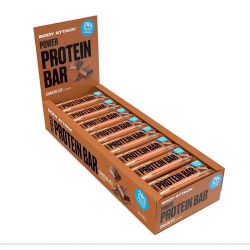 BODY ATTACK Baton Power Protein Bar - 24x 35g - WYPRZEDAŻ - 31-07