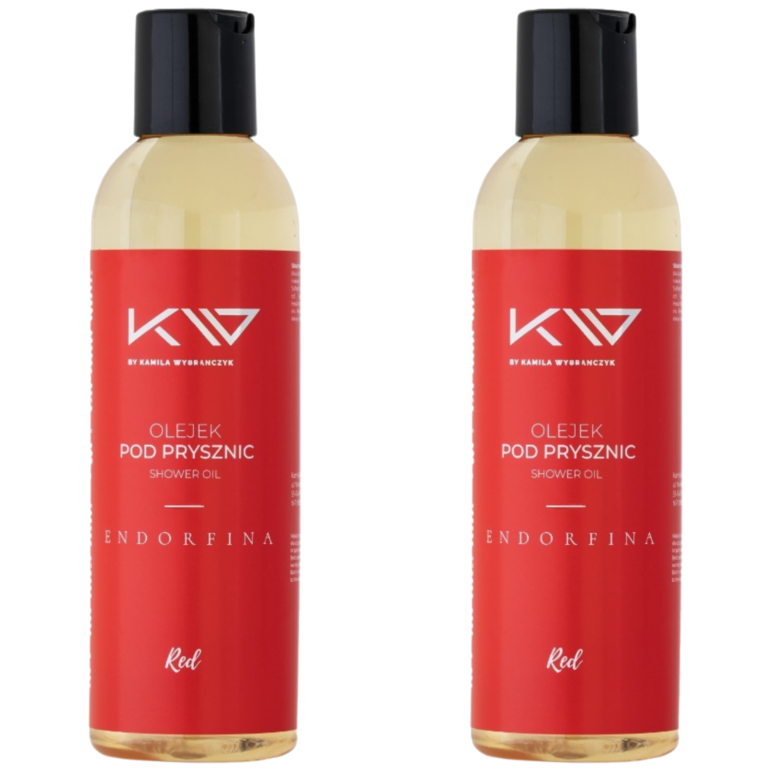 KAMILA WYBRAŃCZYK - Olejek pod Prysznic Endorfina - 2x 200ml
