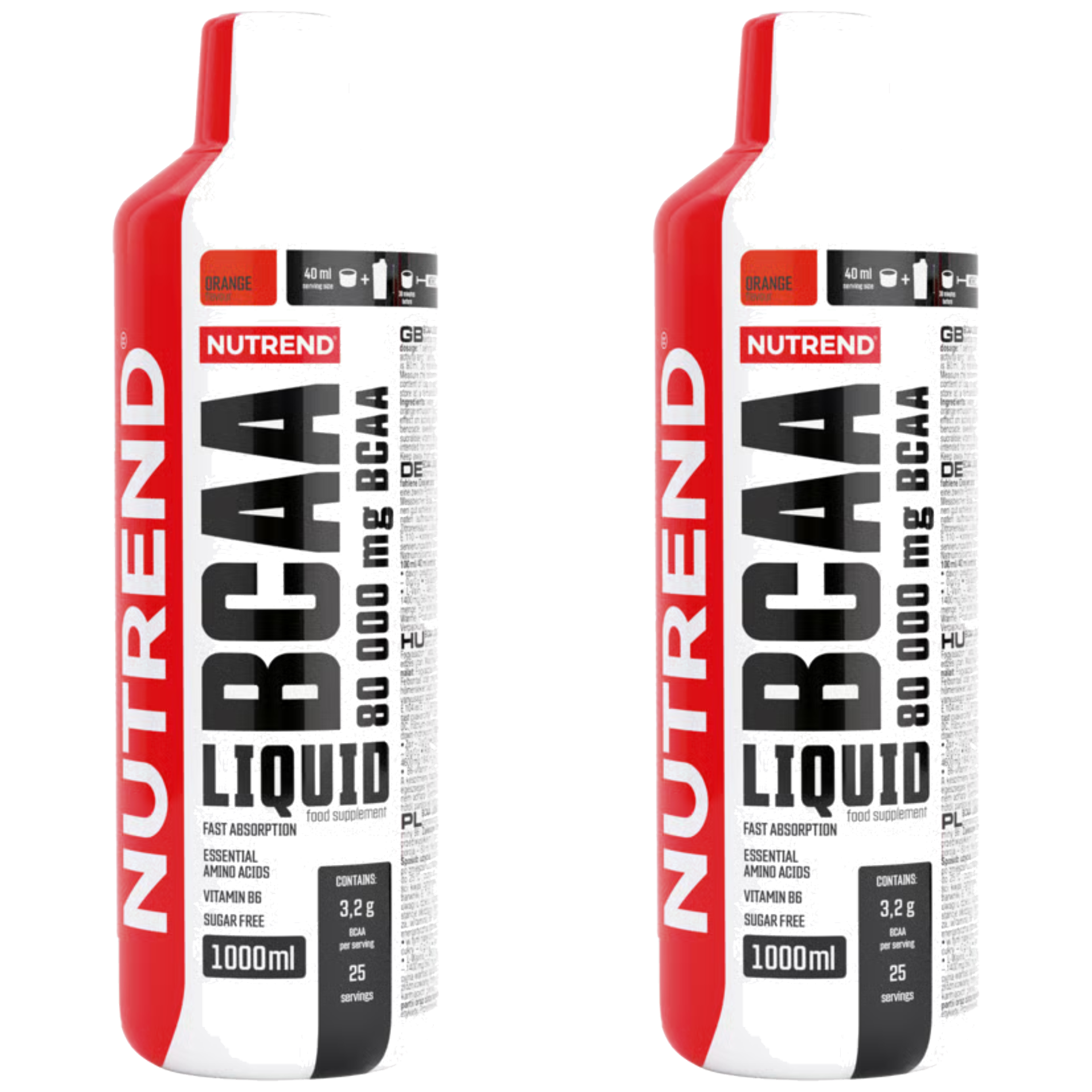 NUTREND Mega Strong BCAA - 2x 1000ml