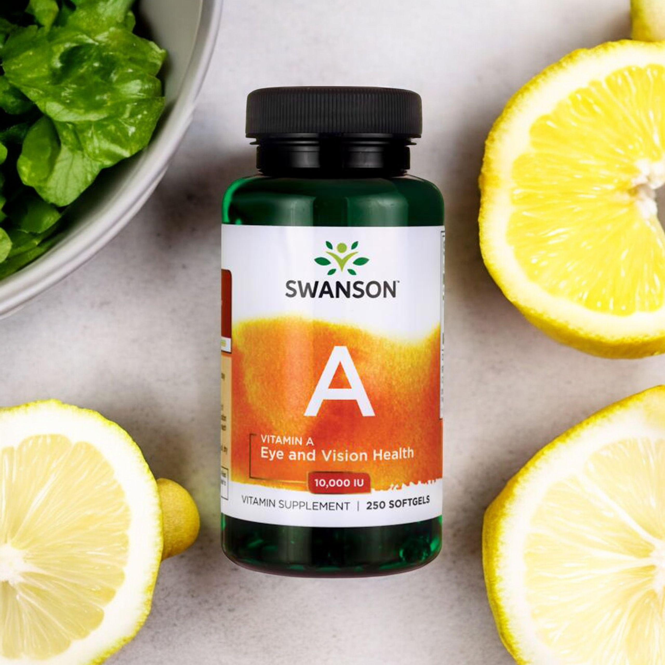 SWANSON Vitamin A 10000IU - 2x 250softgels