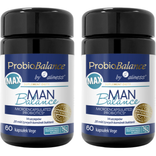 ALINESS - ProbioBalance Max Man Balance 20 mld. - 2x 60vcaps.