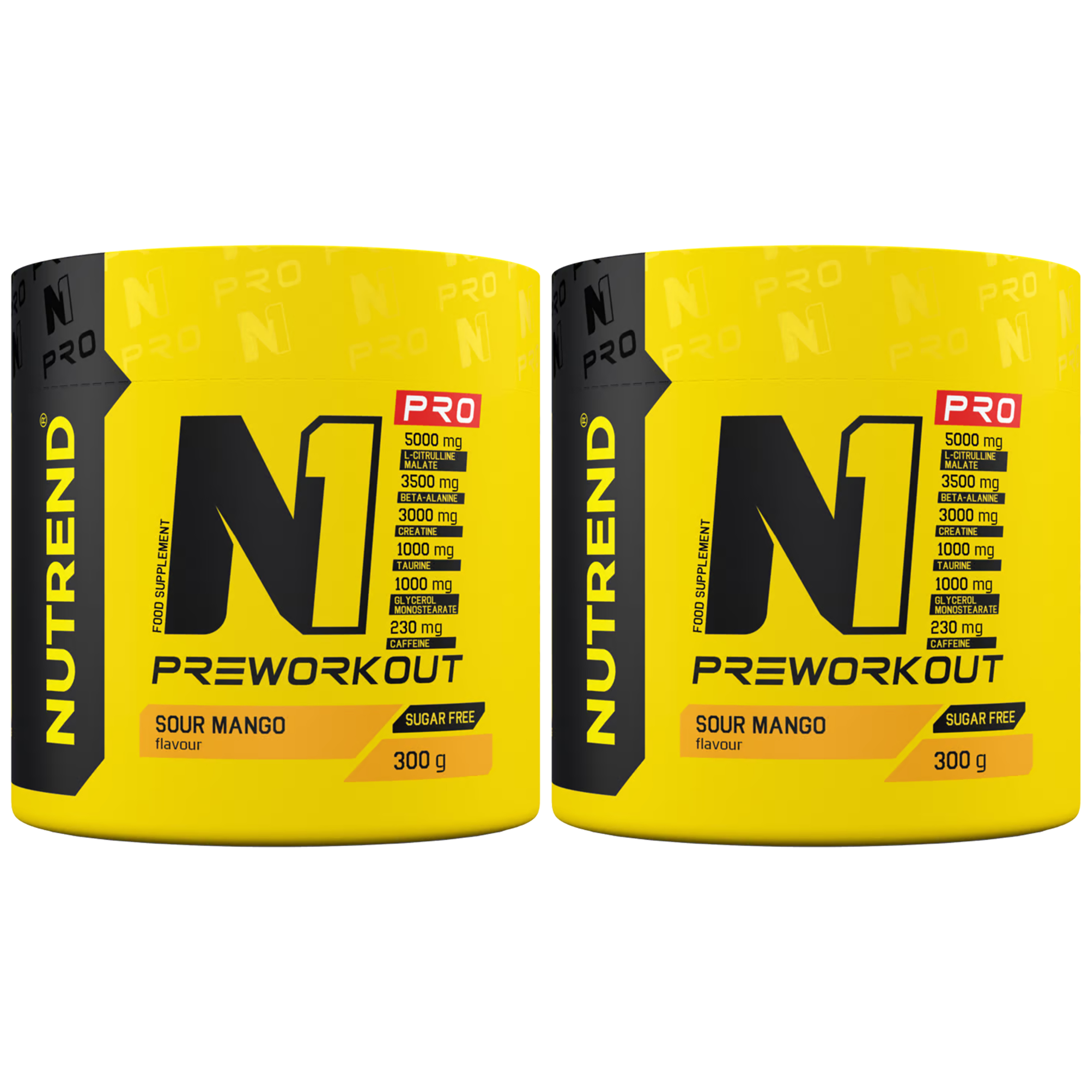 NUTREND N1 PRO  PreWorkout - 2x 300g