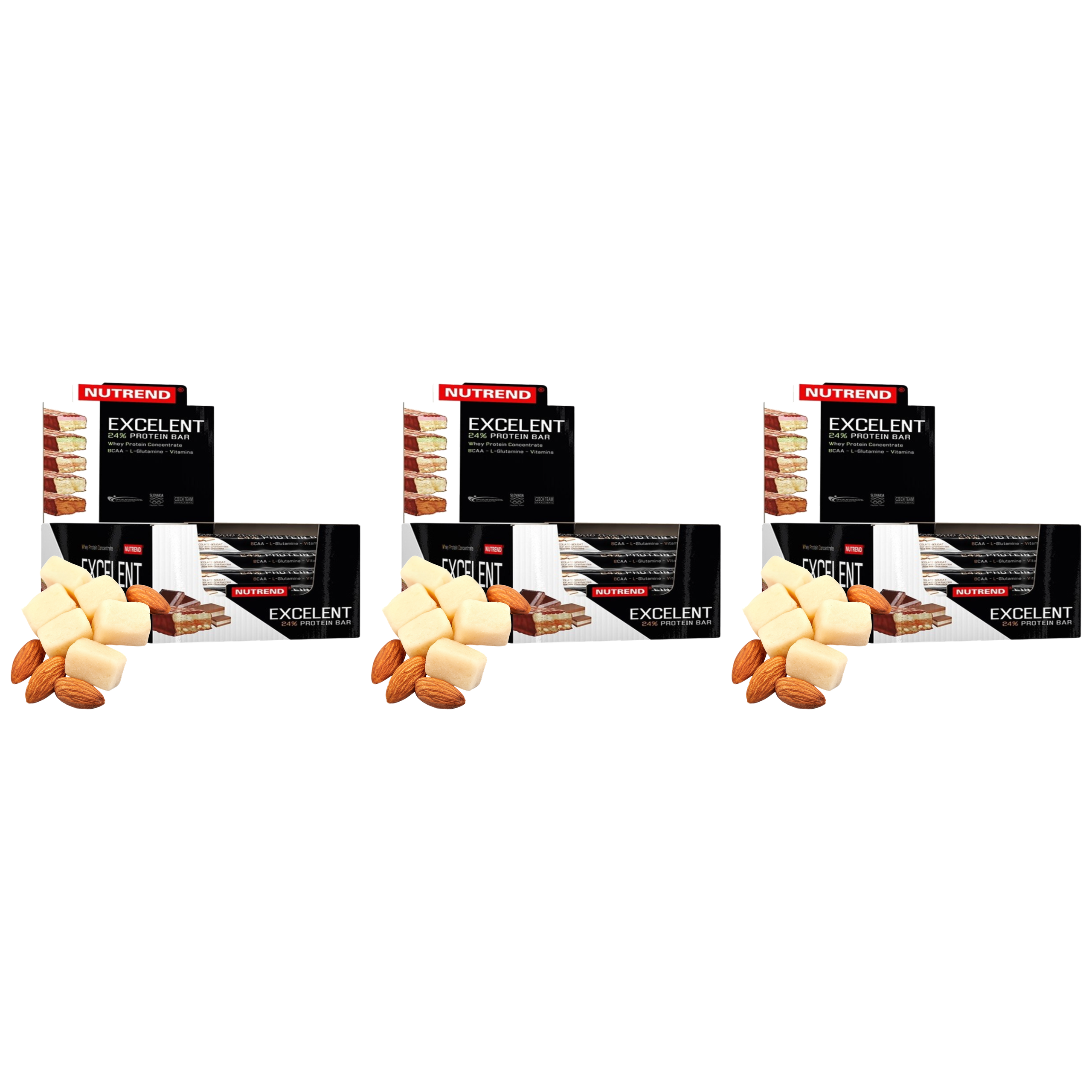 NUTREND - Excelent Protein Bar - 18x 3x 85g