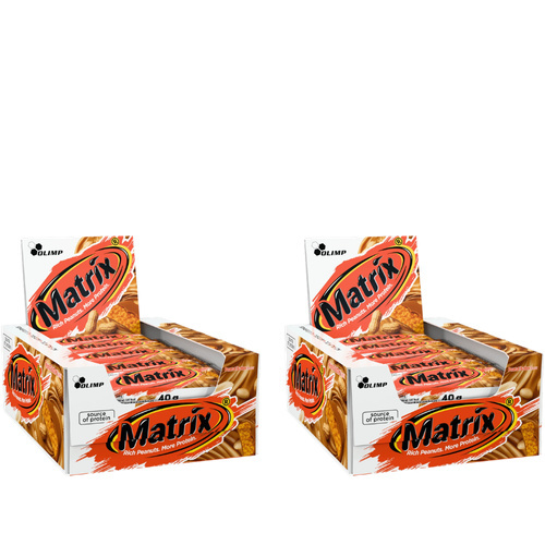 OLIMP - Matrix Bar - 25x 2x 40g - Peanut Butter