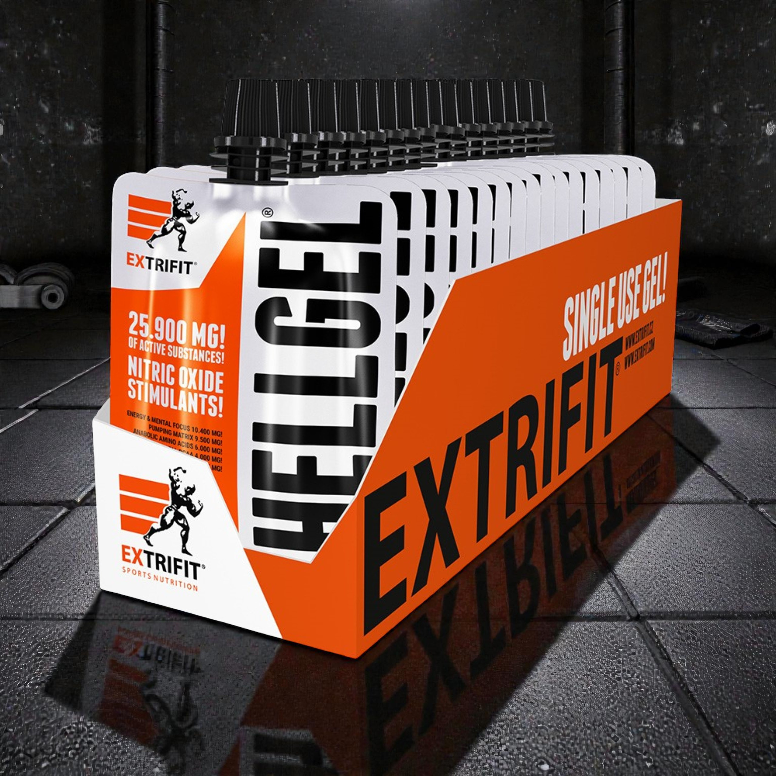 EXTRIFIT - HELL GEL - 16x 2x 80g