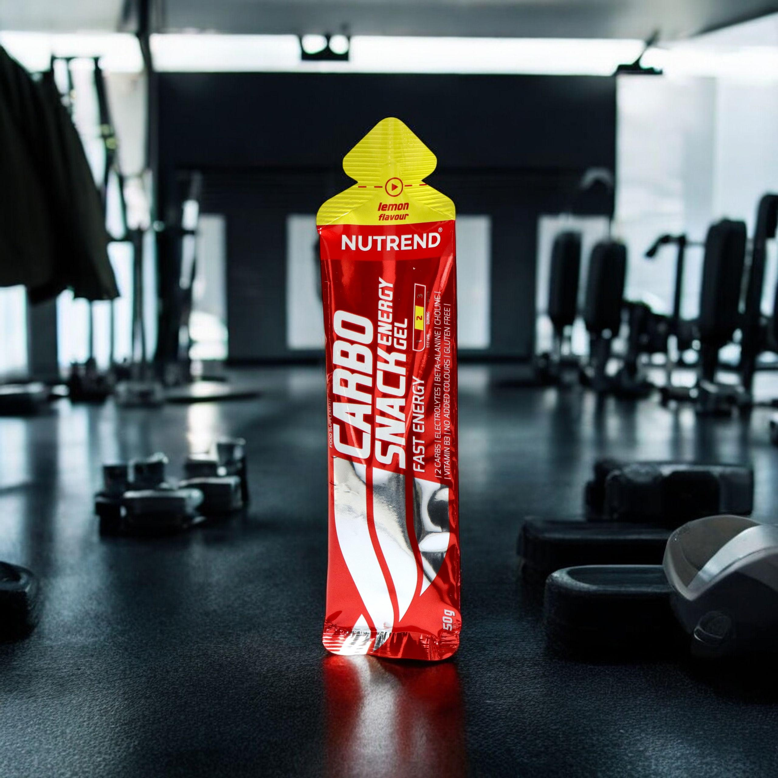 NUTREND Carbosnack - 3x 50g - Lemon
