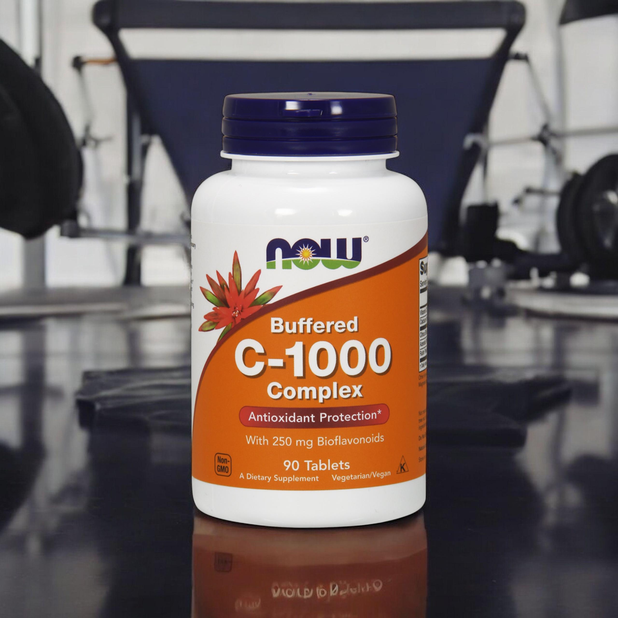 NOW Vitamin C-1000 Complex Buffered - 90tab