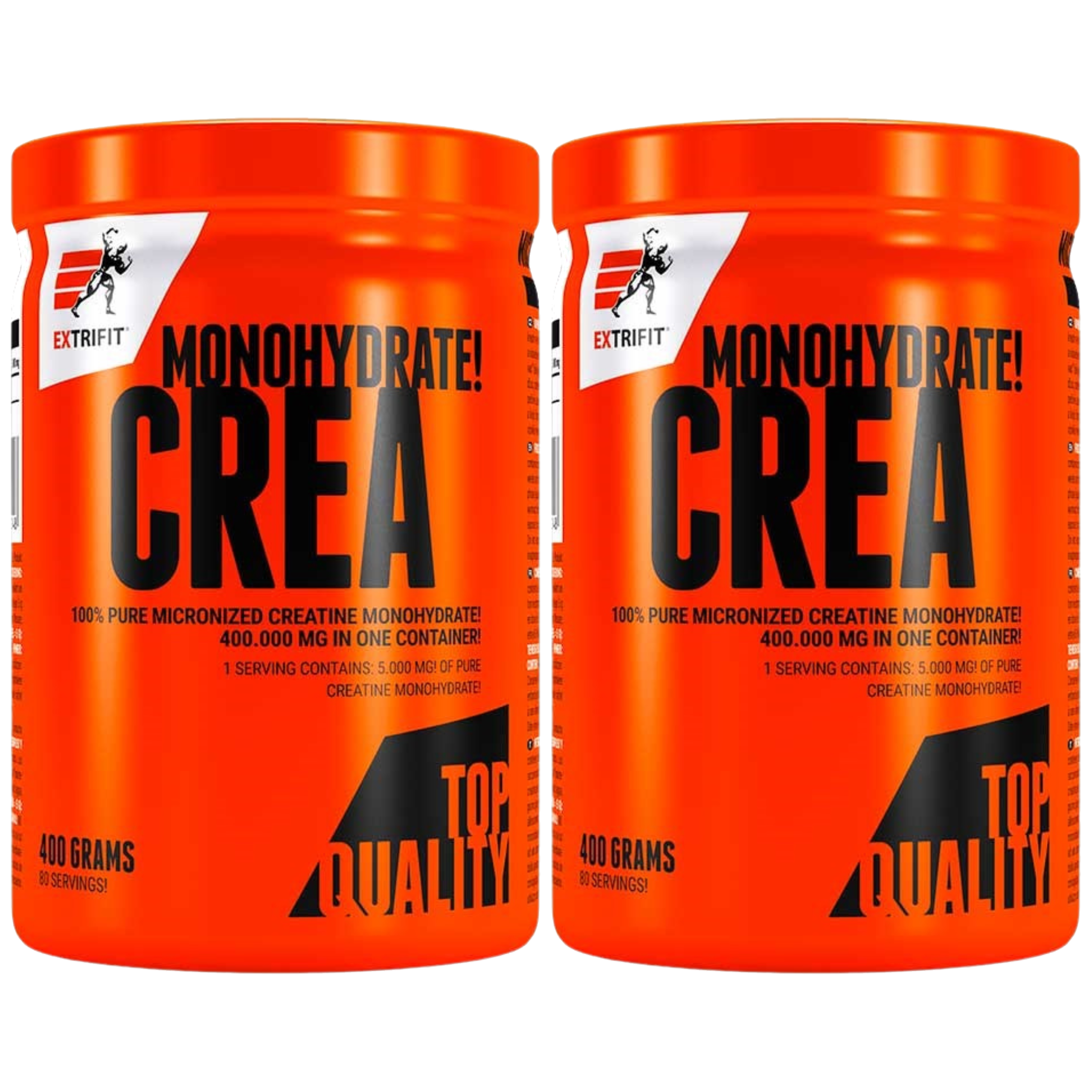 EXTRIFIT Creatine Monohydrate - 2x 400g