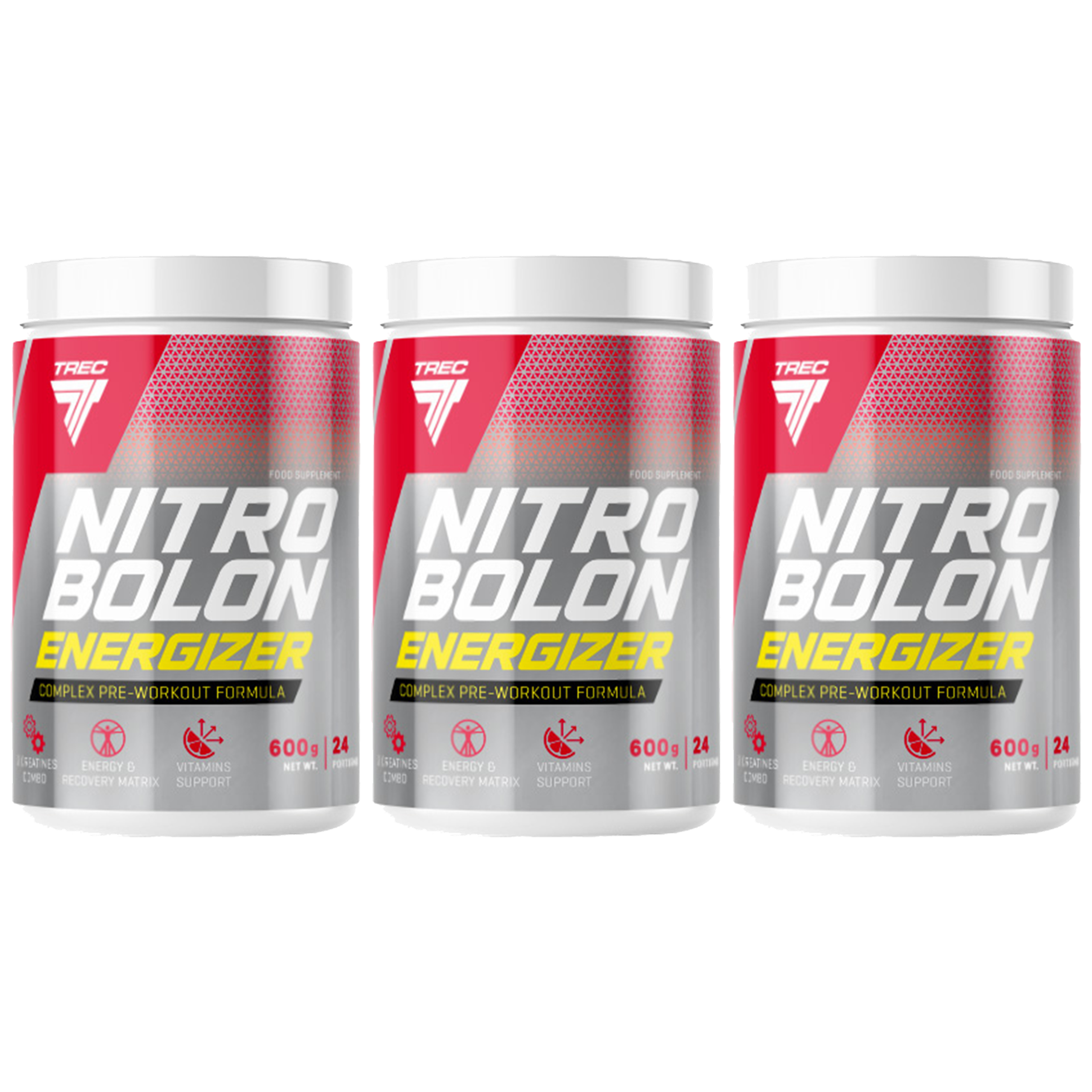 TREC Nitrobolon Energizer - 3x 600g