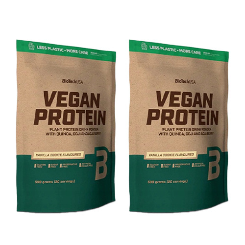 BioTech USA Vegan Protein - 2x 500g