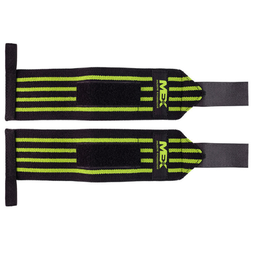 MEX SPORT - Wrist Wraps Mex - Yellow - 2x 30cm