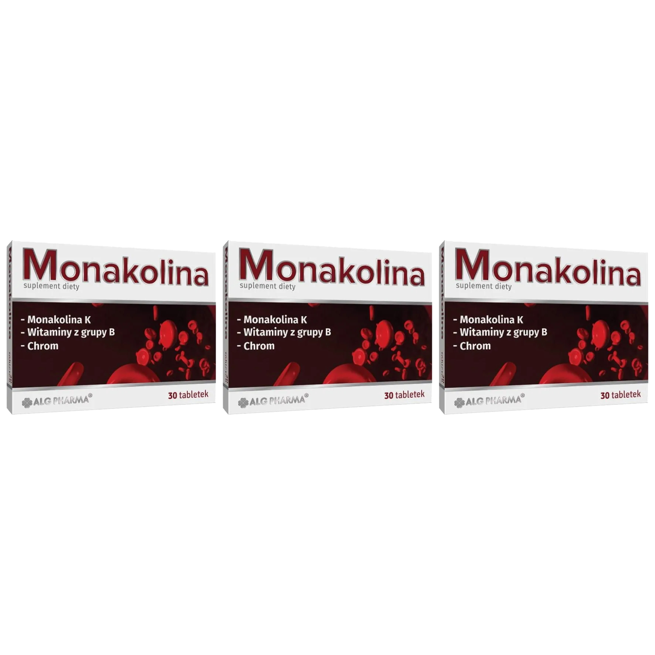 ALG PHARMA Monakolina - 3x 30tabs