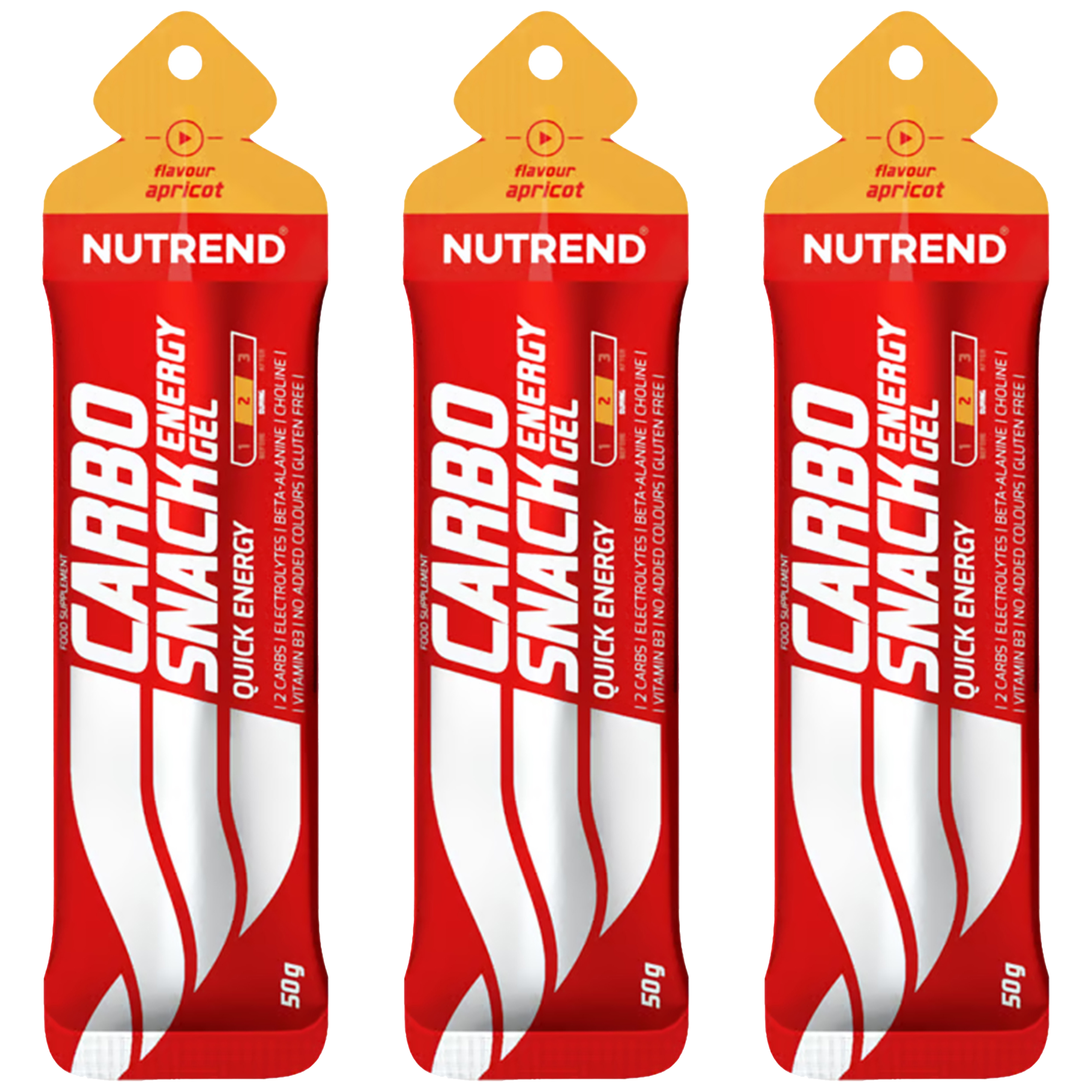 NUTREND Carbosnack - 3x 50g