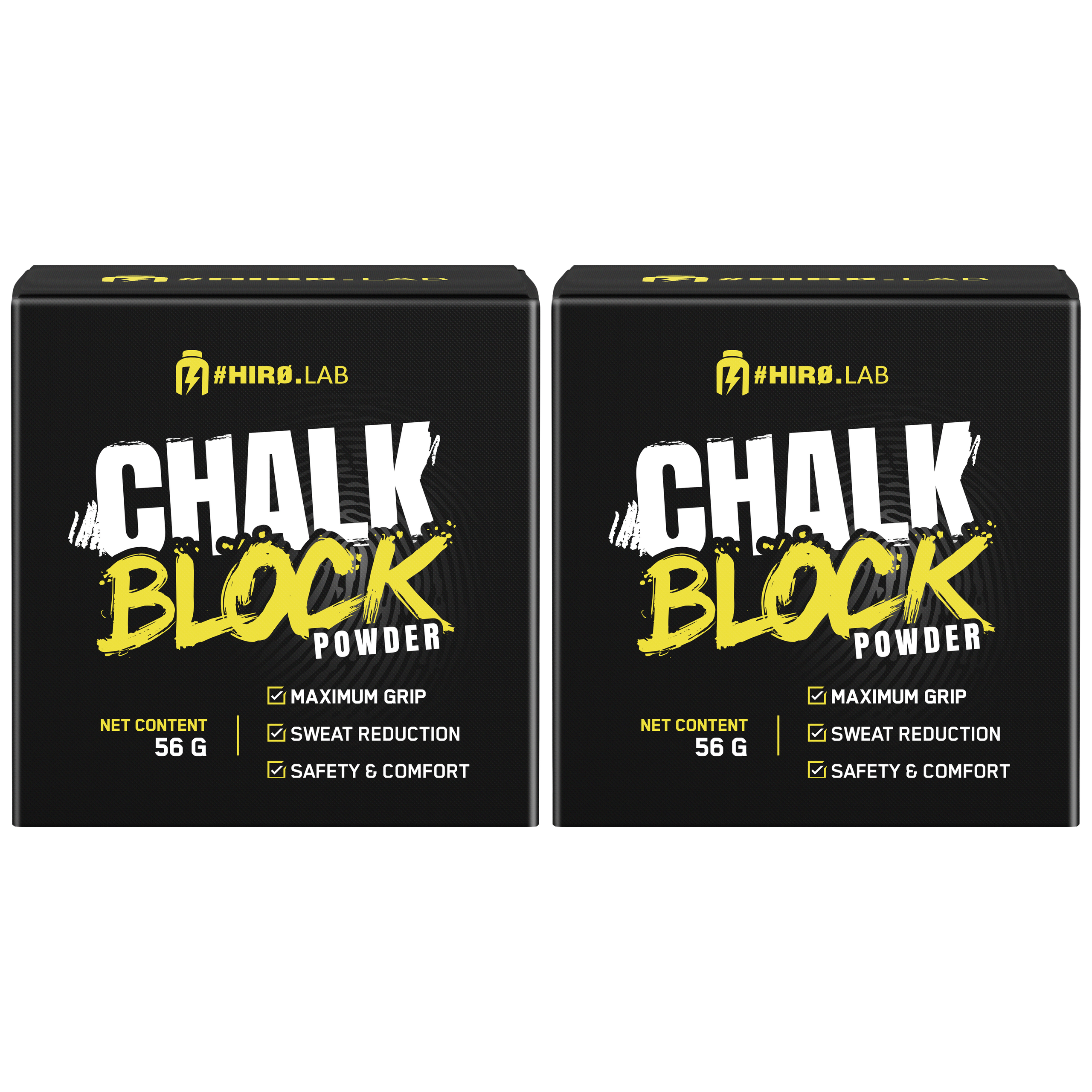 Hiro.Lab Chalk Block Powder - 2x 56g - Magnezja w kostce