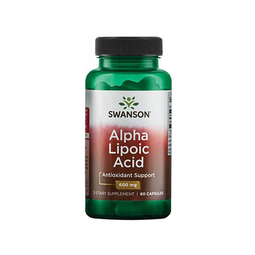 SWANSON Alpha Lipoic Acid 600mg - 2x 60caps