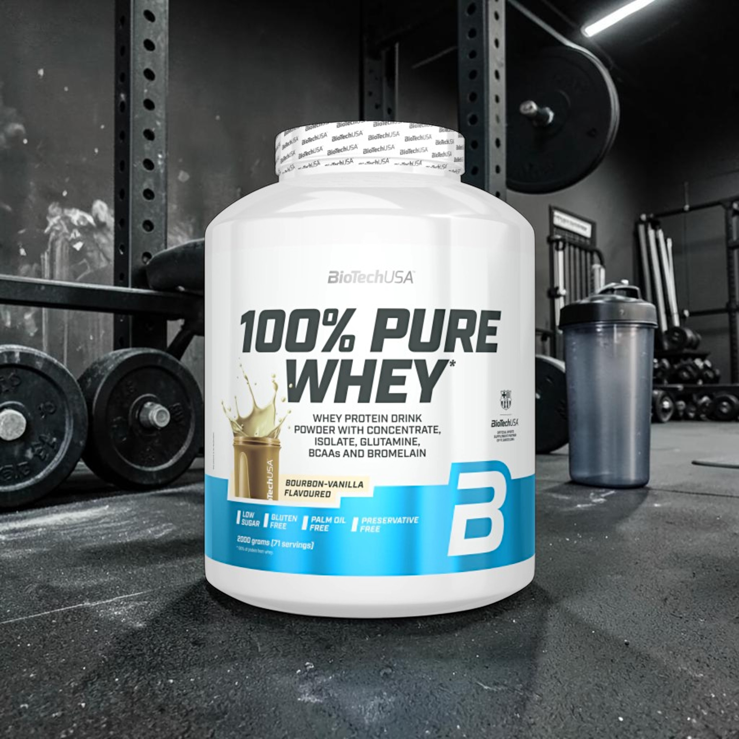 BIOTECH - 100% Pure Whey - 2x 2000g - Bourbon Vanilla