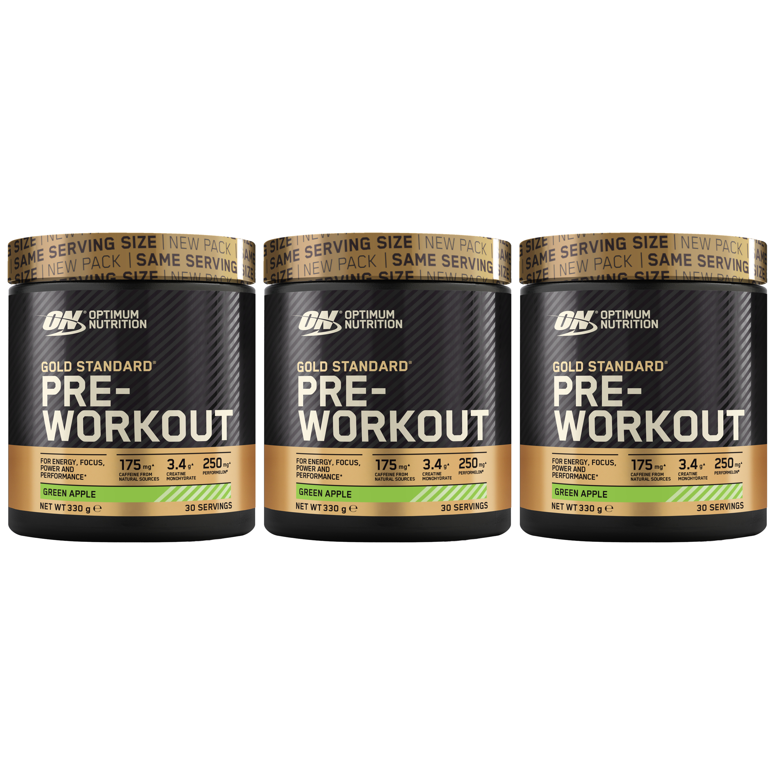 OPTIMUM NUTRITION Gold Standard Pre Workout - 3x 330g