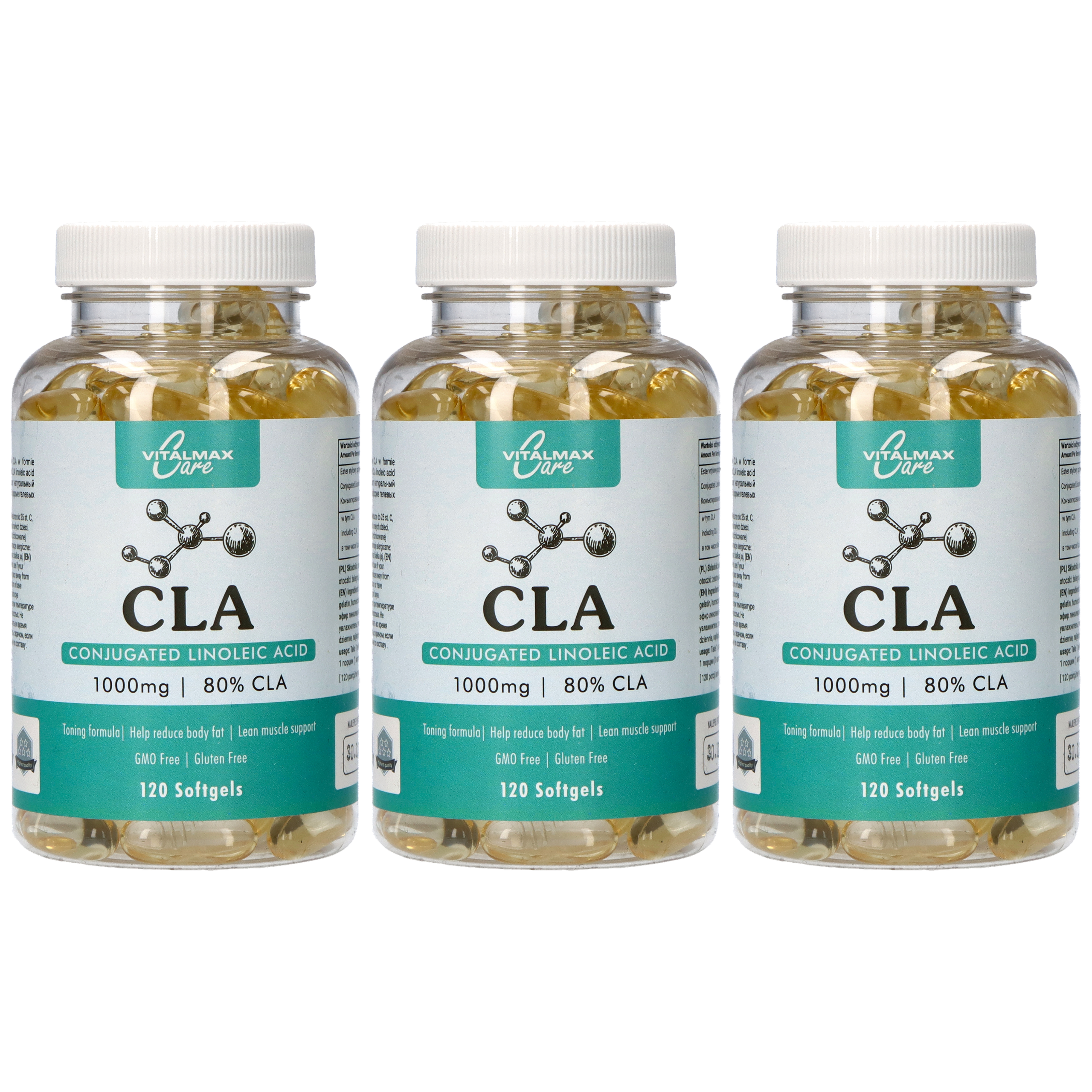 VITALMAX CARE CLA - 3x 120 softgels
