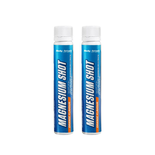 BODY ATTACK Magnesium Shot - 2x 25ml - Orange