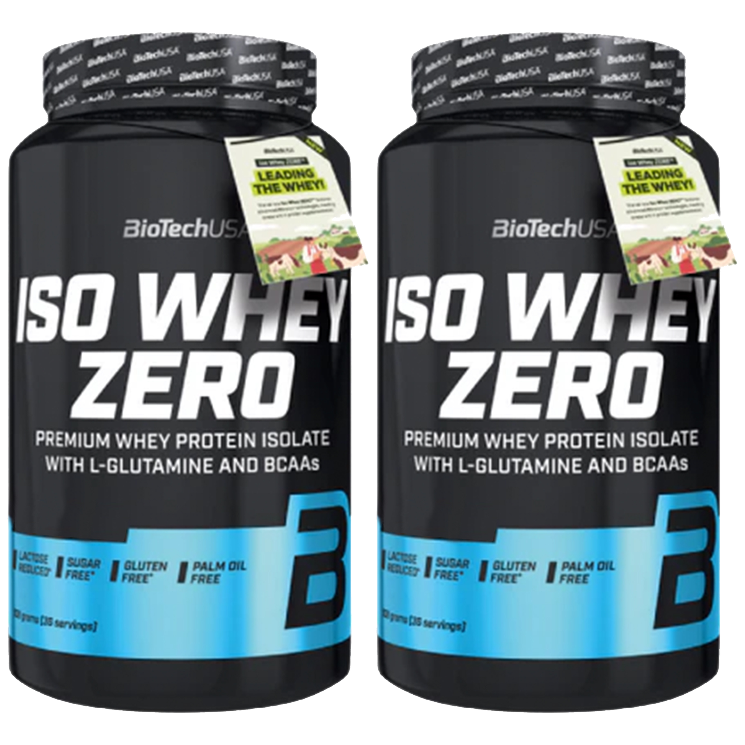 BioTech USA Iso Whey Zero - 2x 908g