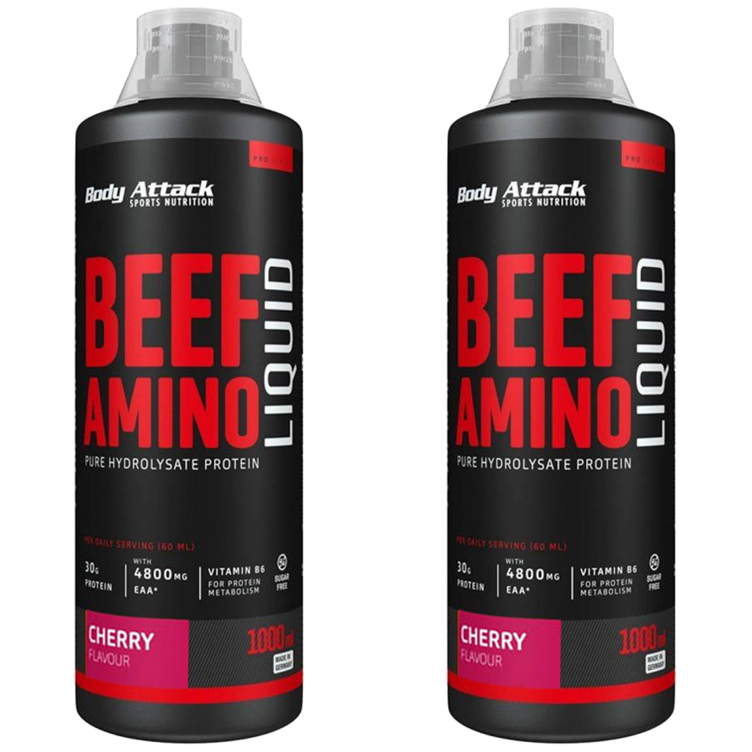 BODY ATTACK Beef Amino Liquid - 2x 1000ml