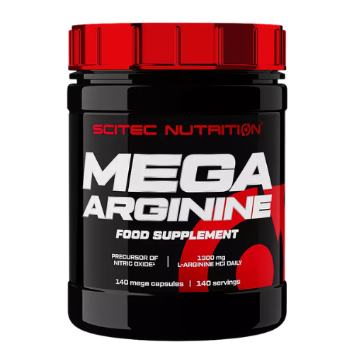 SCITEC Mega Arginine - 3x 140caps