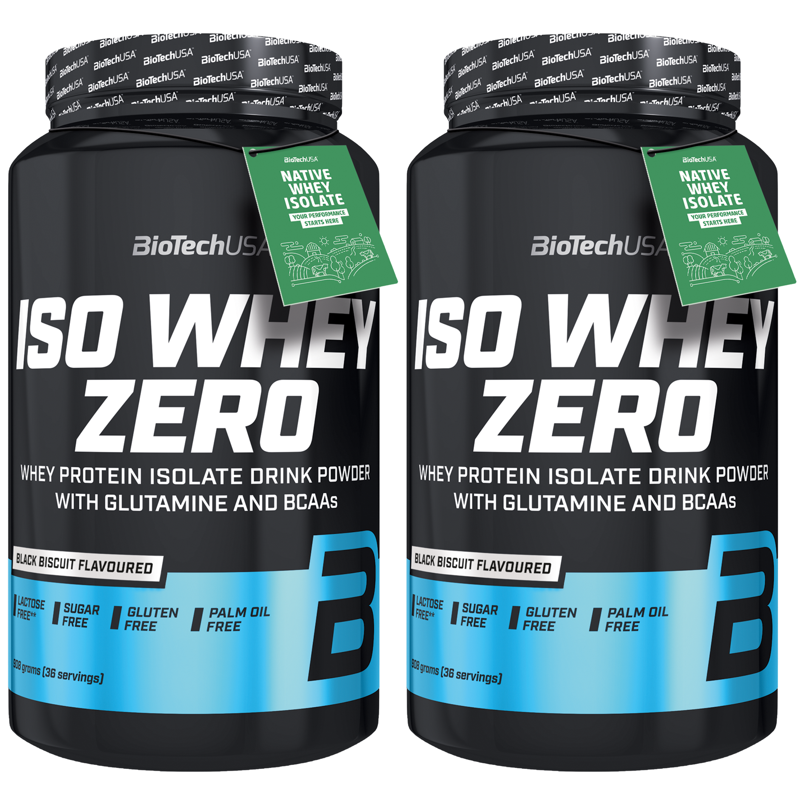 BioTech USA Iso Whey Zero - 2x 908g