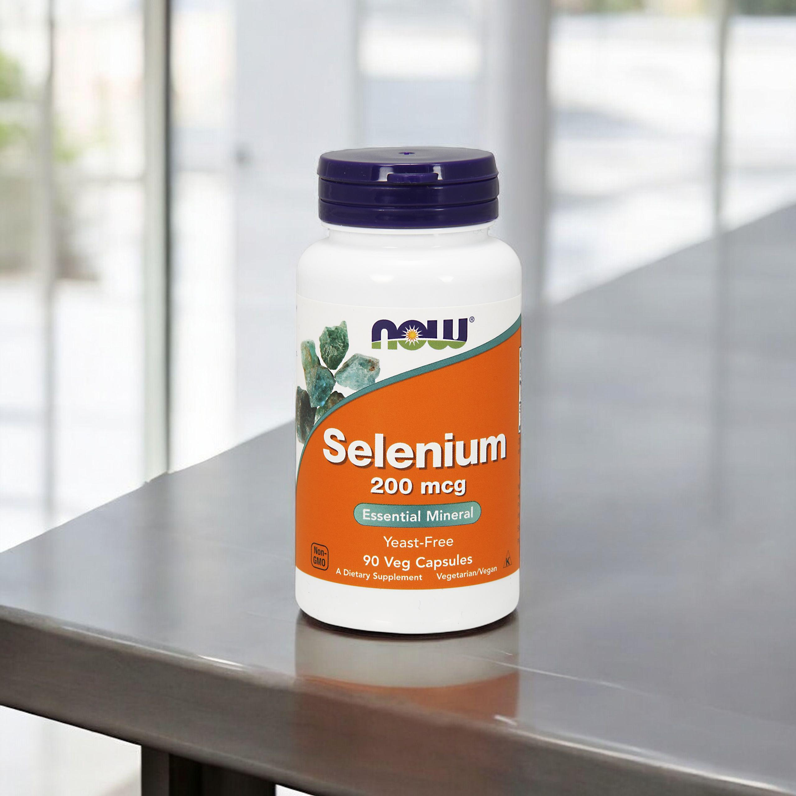 NOW Selenium - 200 MCG - 90vegcaps