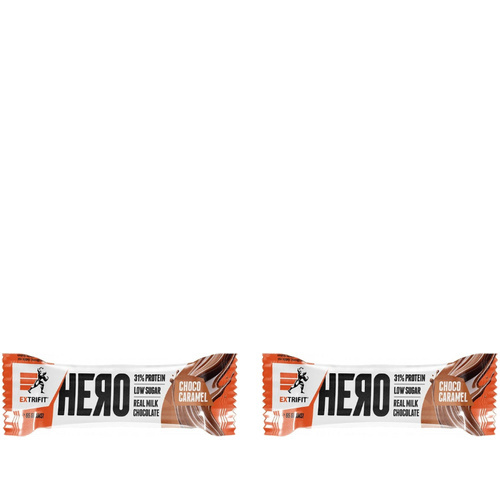 EXTRIFIT - Baton Hero - 2x 65g - Chocolate Caramel