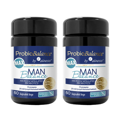 ALINESS - ProbioBalance Max Man Balance 20 mld. - 2x 60vcaps.