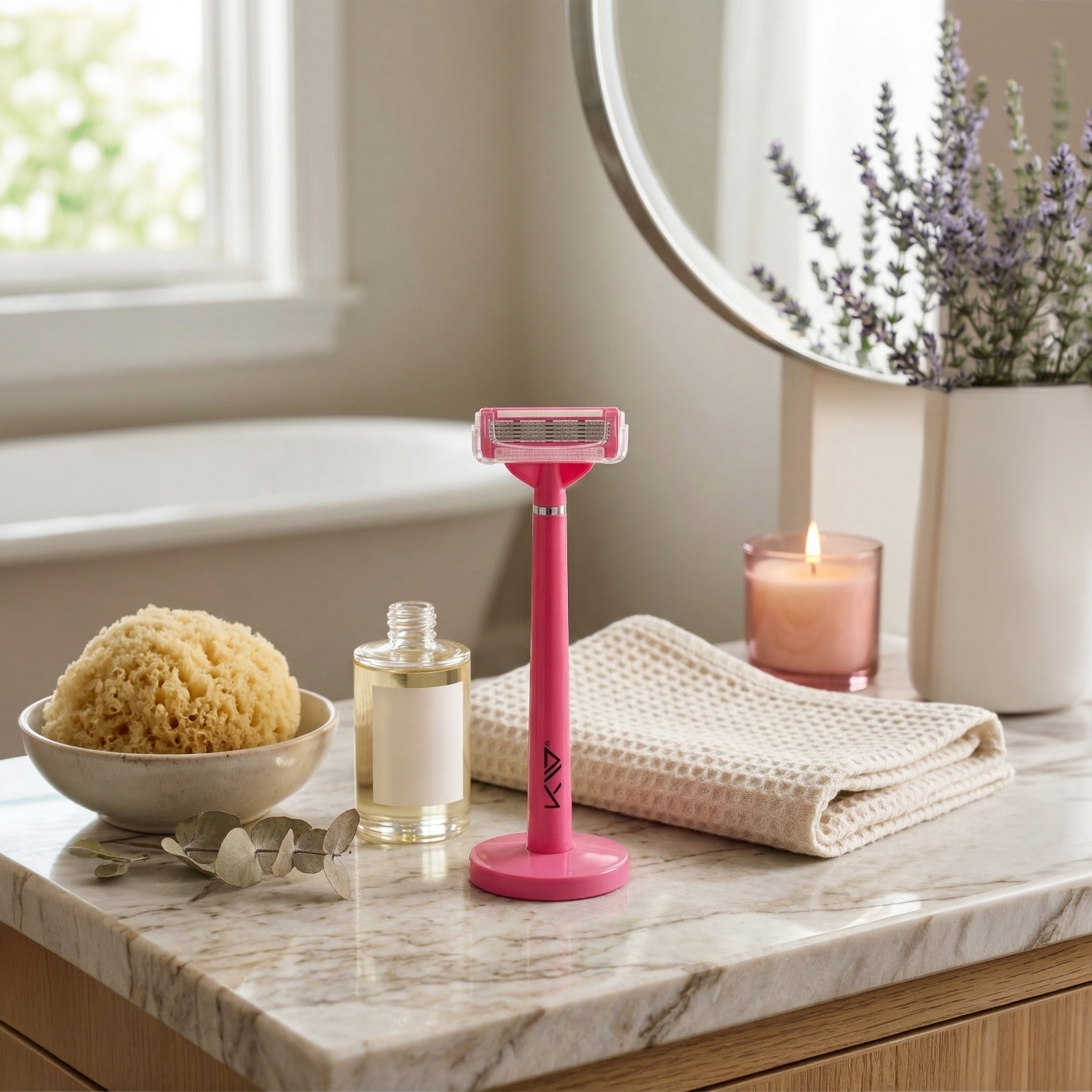 KAMILA WYBRAŃCZYK - Maszynka do golenia + 2 Wkłady Smooth Shaving Women