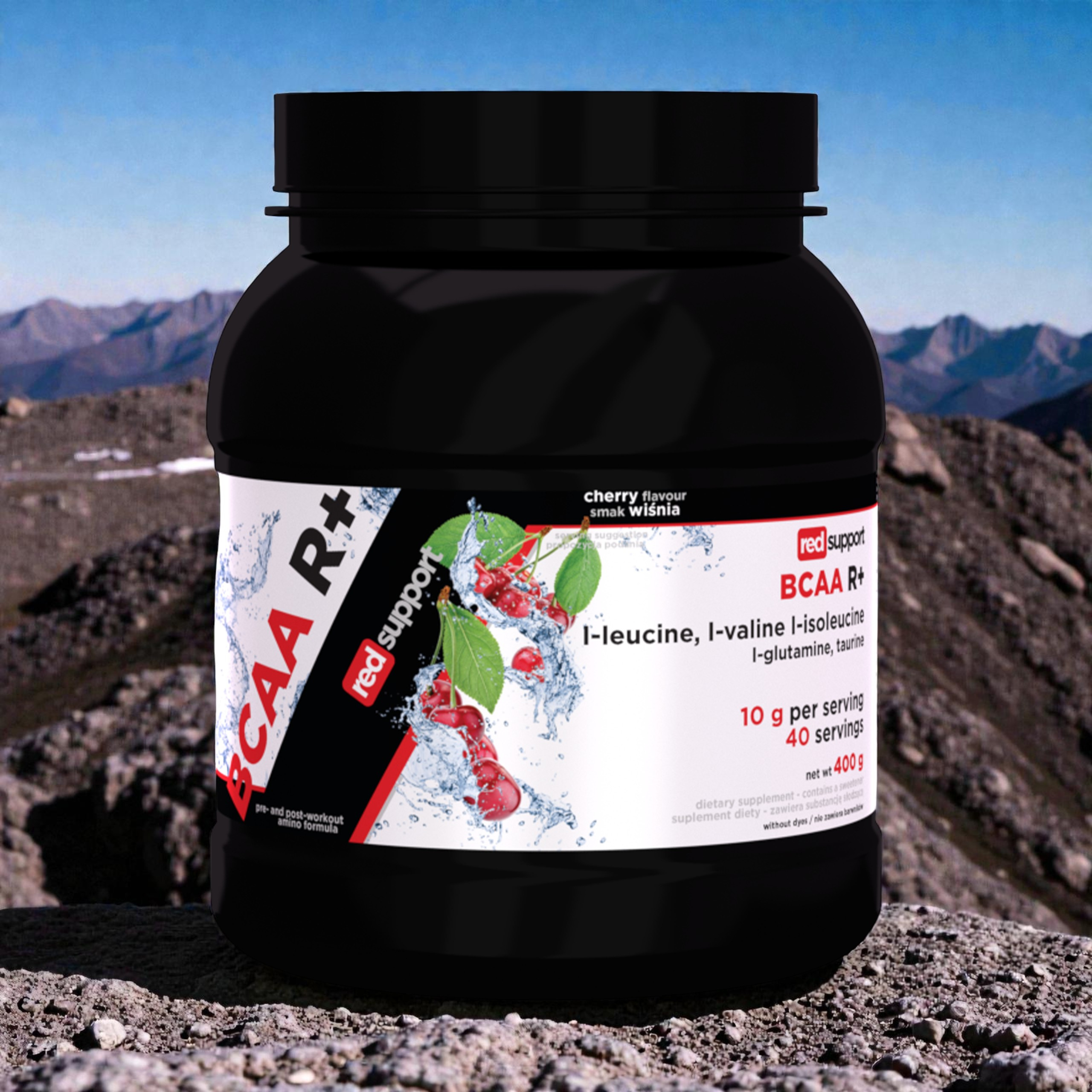 RED SUPPORT BCAA R+ - 2x 400g