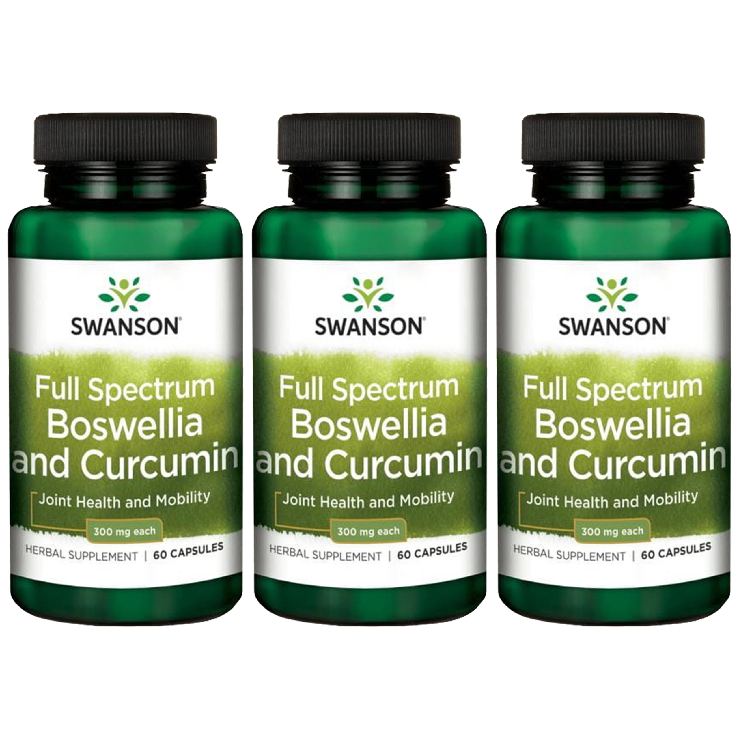 SWANSON Full Spectrum Boswellia & Curcumin - 3x 60caps
