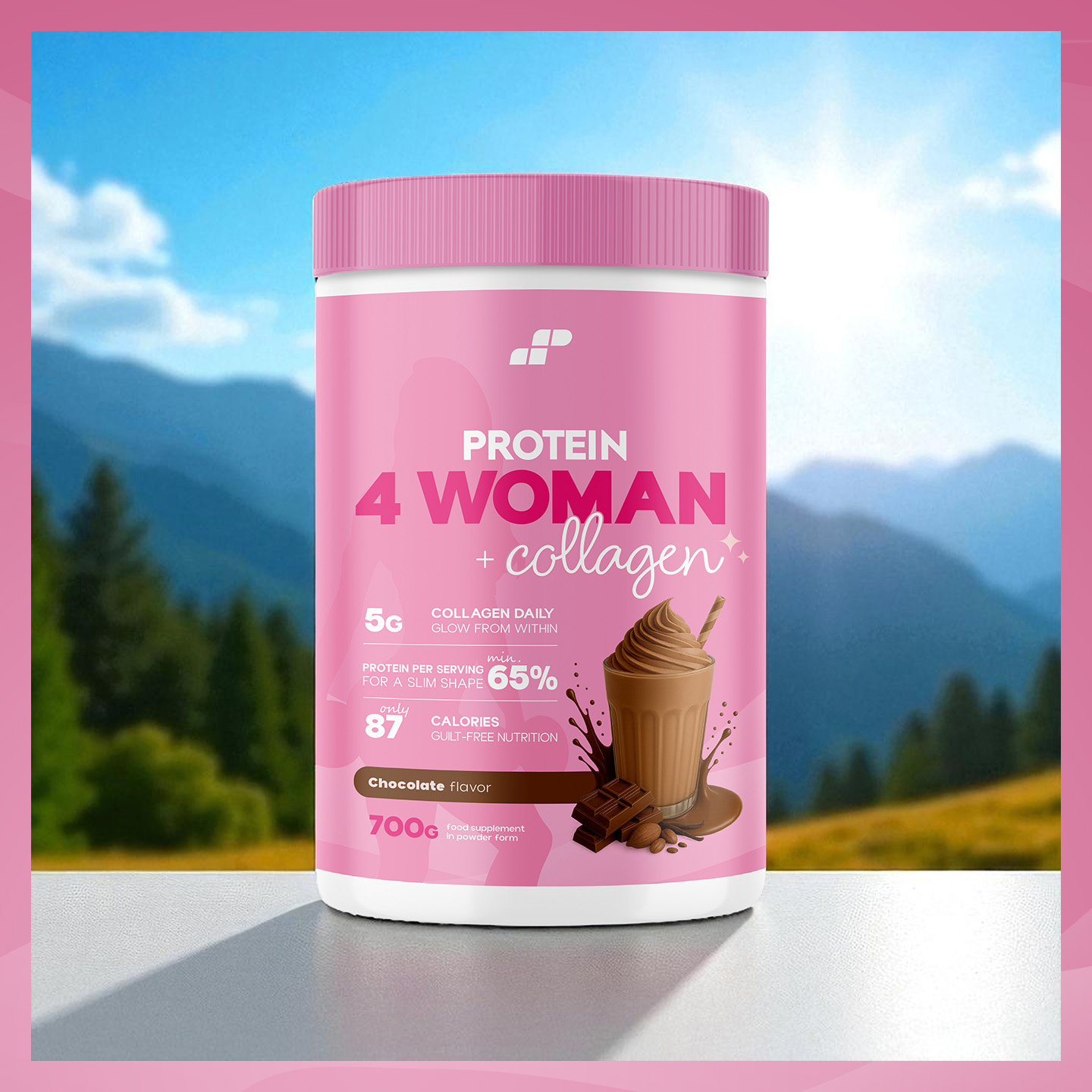 3x Protein 4 Woman + Collagen - 700g