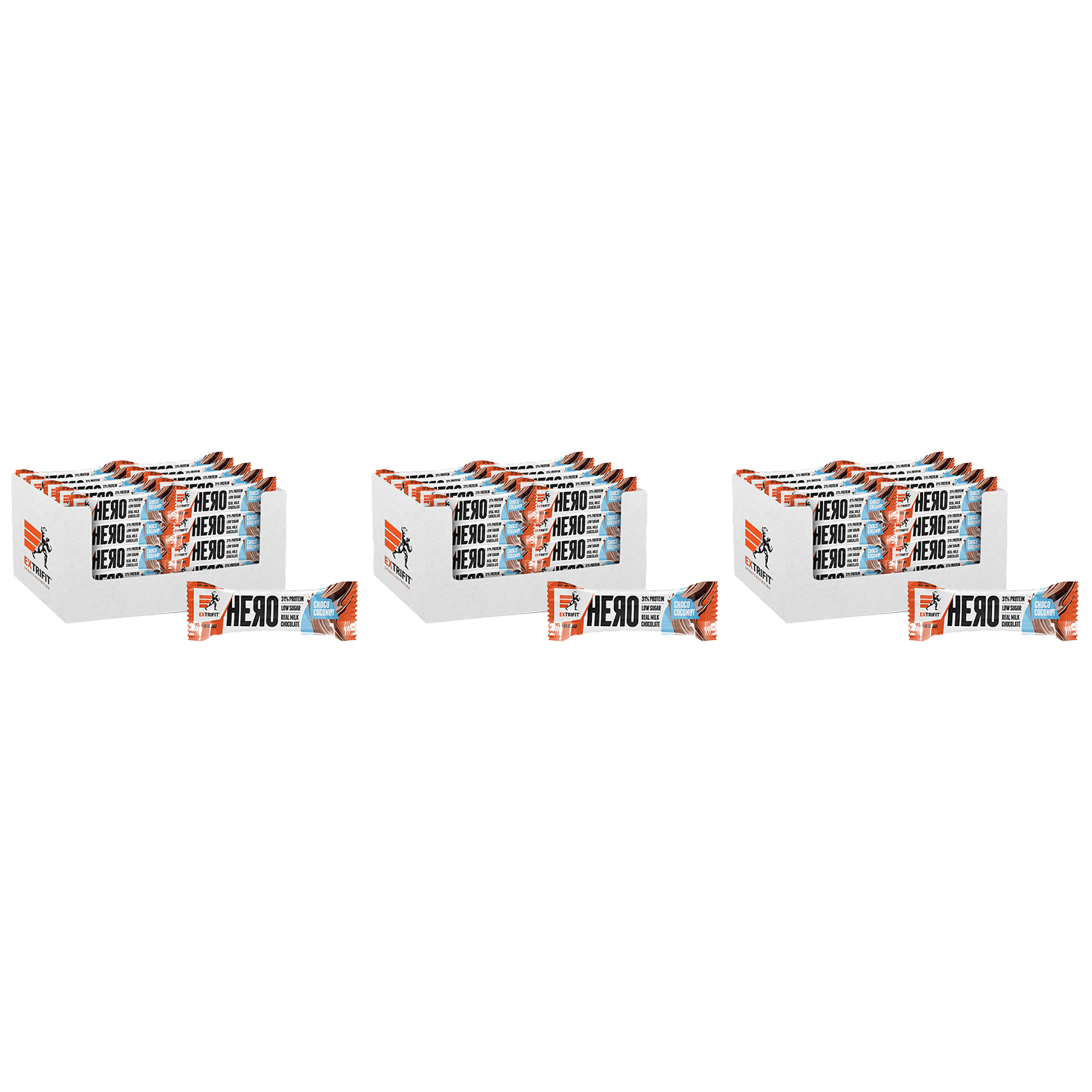 EXTRIFIT - Baton Hero - 15x 3x 65g