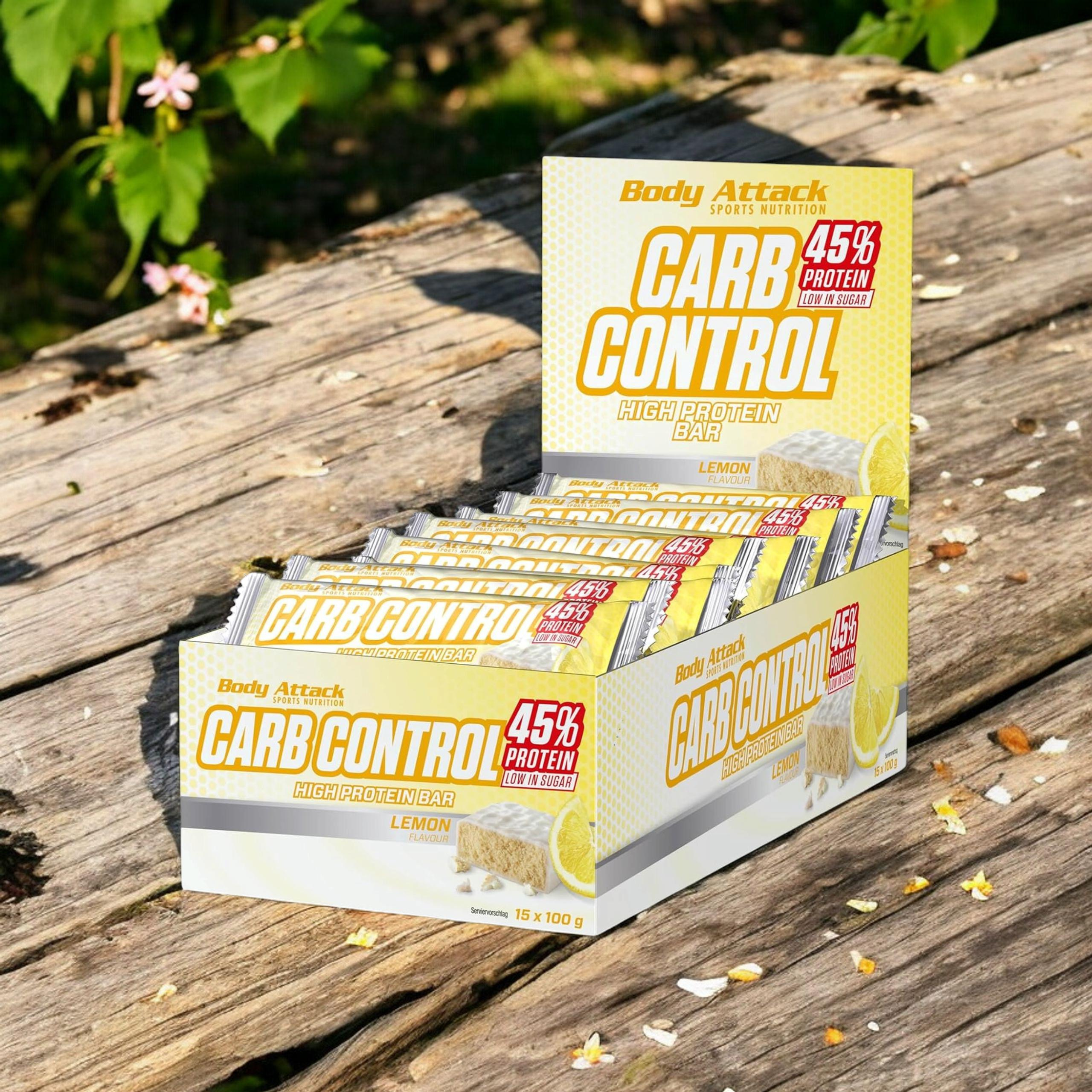BODY ATTACK - Baton Carb Control - 15x 2x 100g