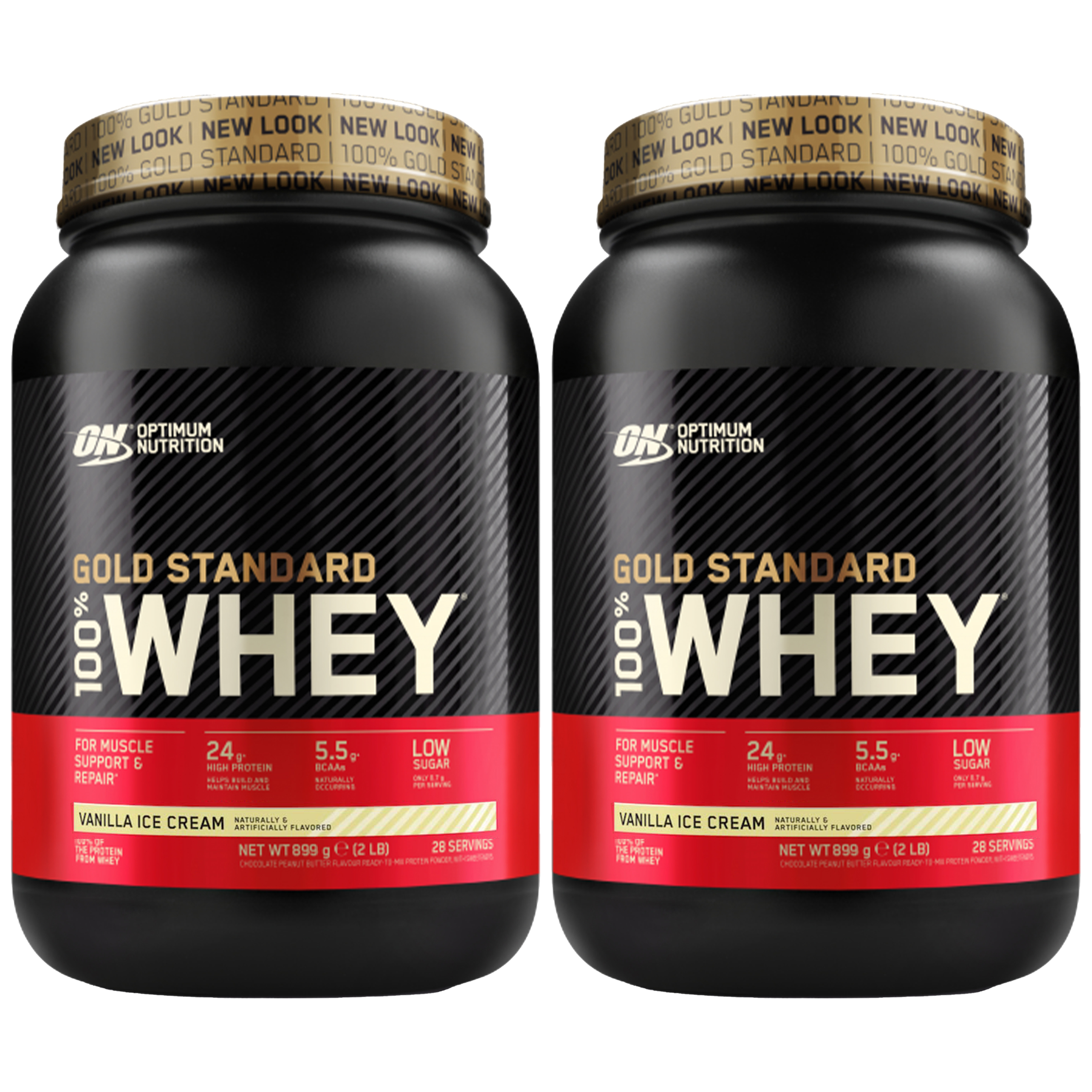 OPTIMUM NUTRITION Whey Gold Standard - 2x 900g