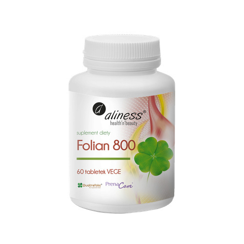 ALINESS - Folian 800mcg Dla Kobiet w Ciąży - 60vtabs.