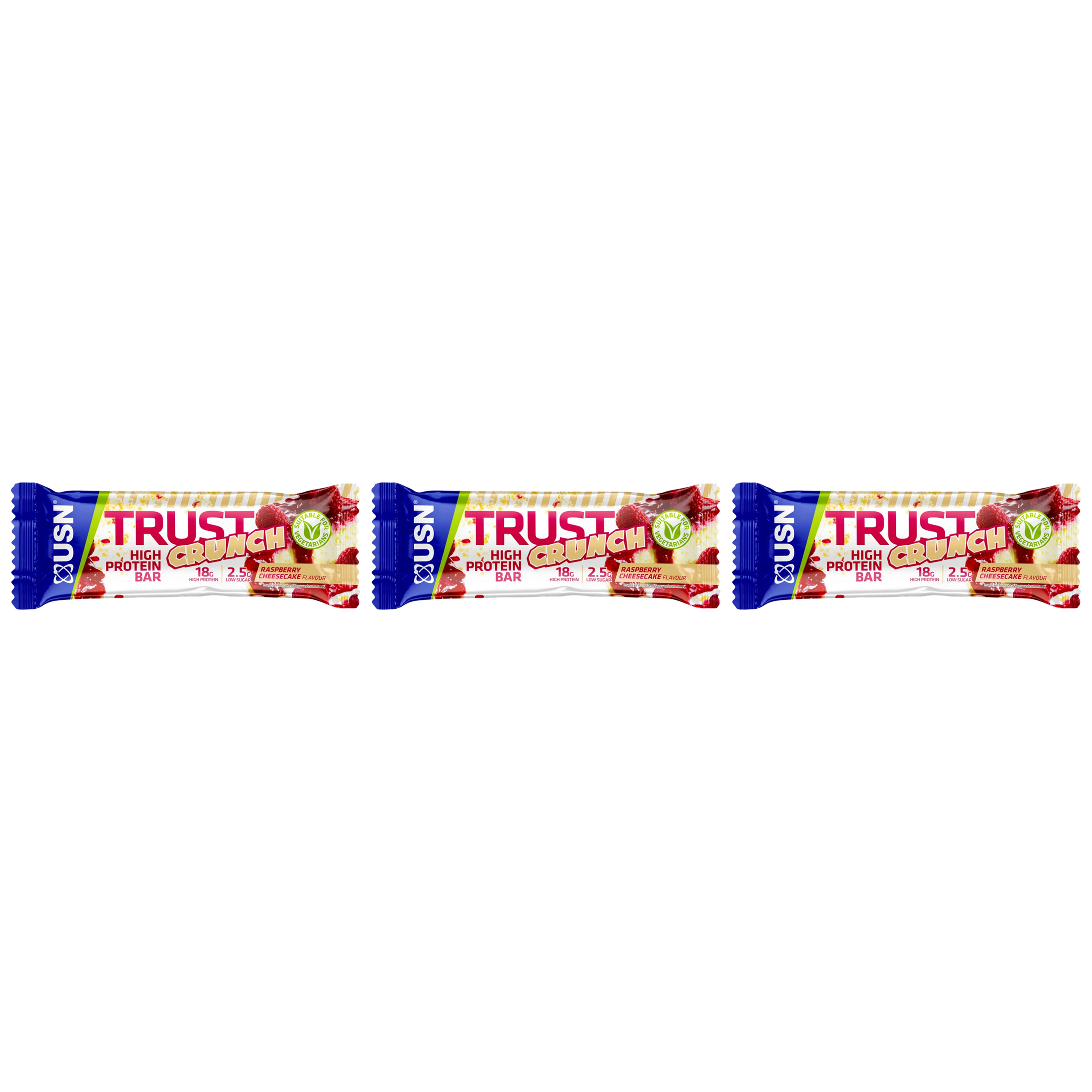 Ultimate Sports Nutrition USN Trust Crunch - 3x 60g