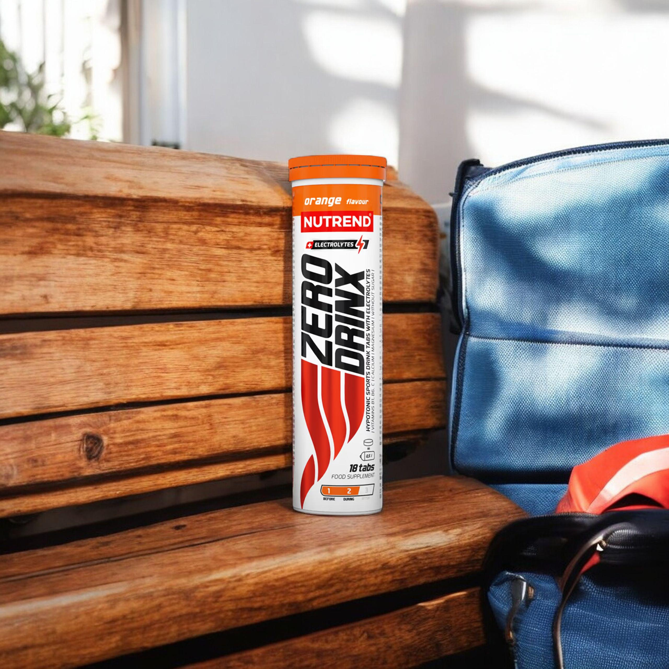 NUTREND - Zero Drink - 18tabs. - Orange - 3x Tabletki Musujące