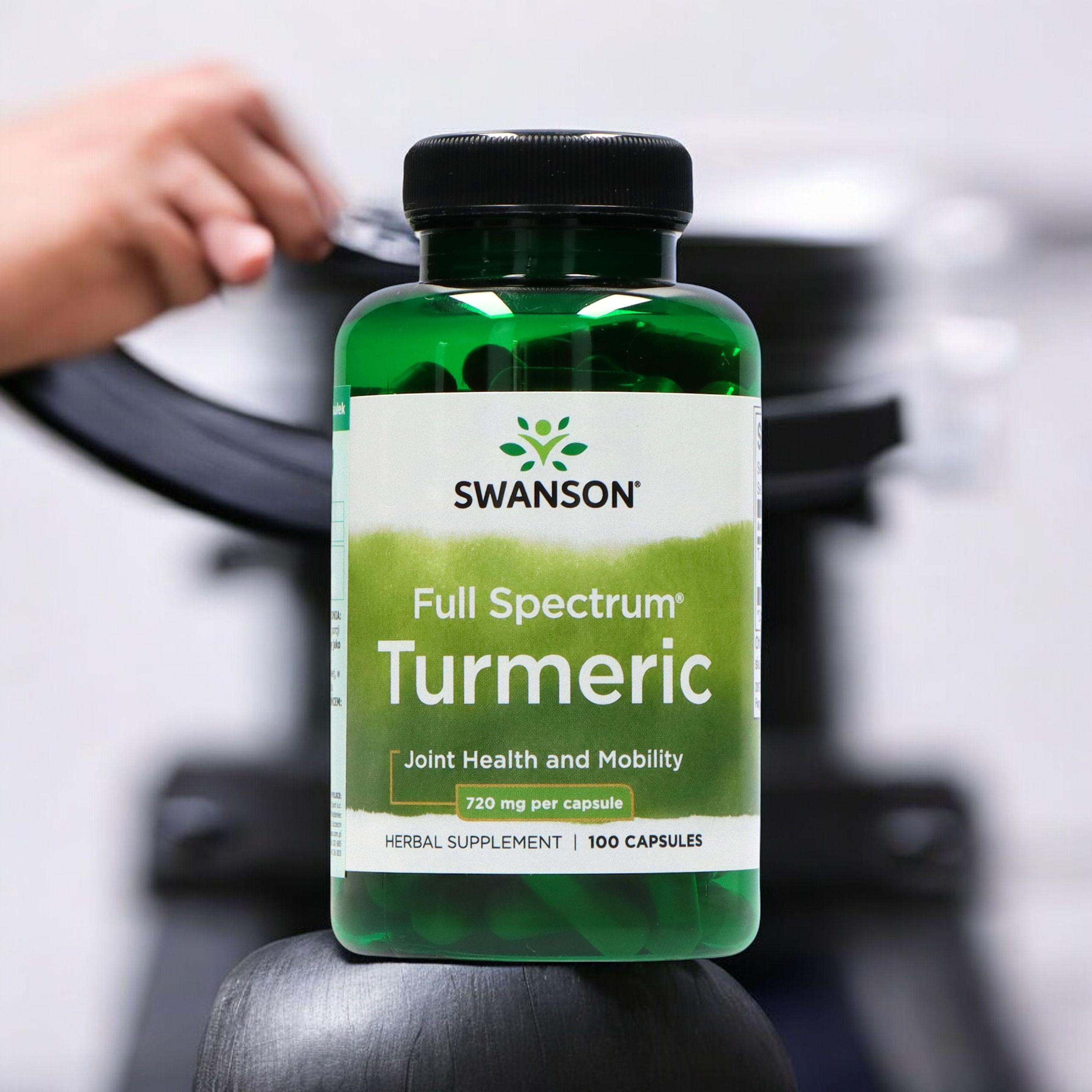 SWANSON Turmeric 720mg (Kurkuma) - 3x 100caps