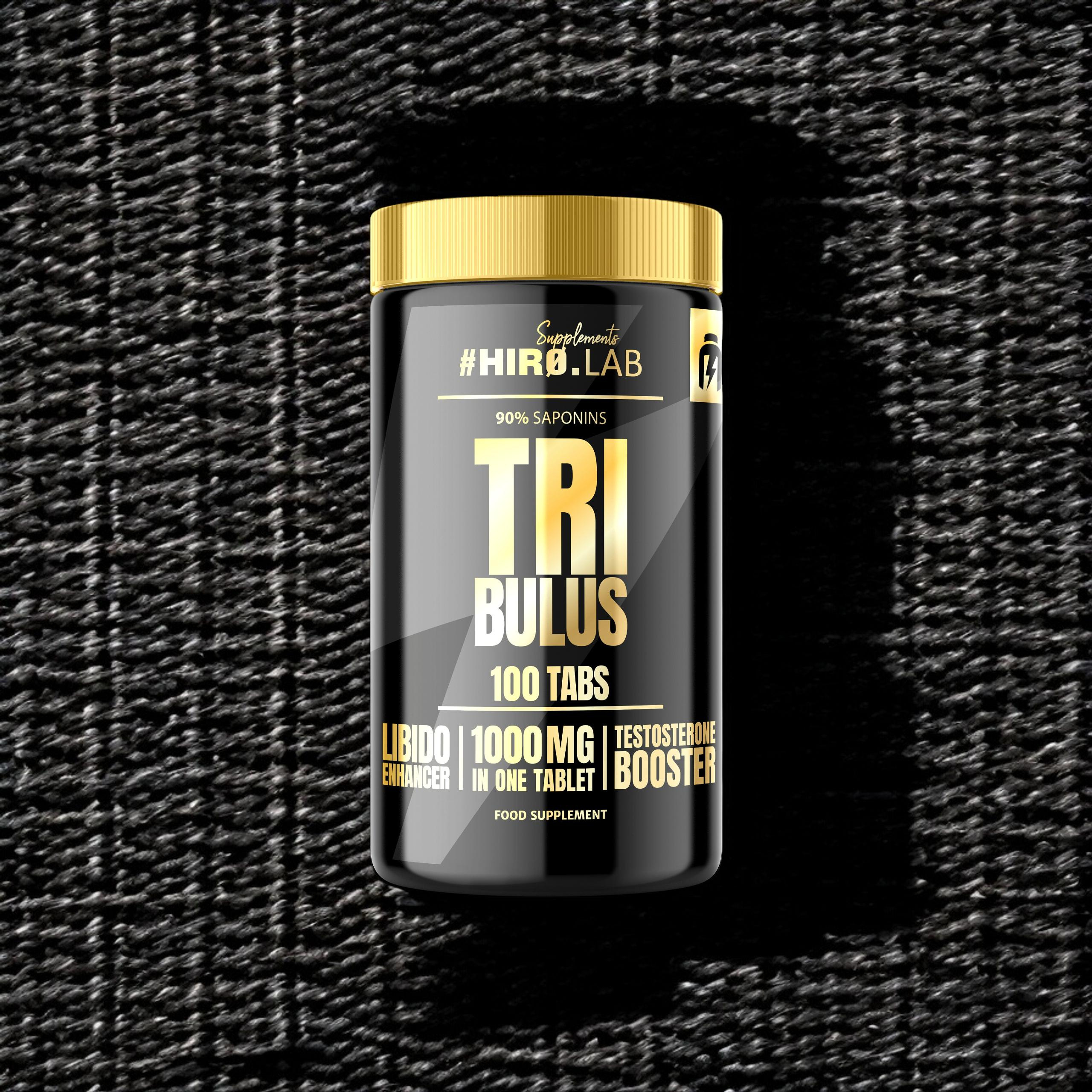 HIRO.LAB Tribulus 1000mg 90% Saponin - 100tabs