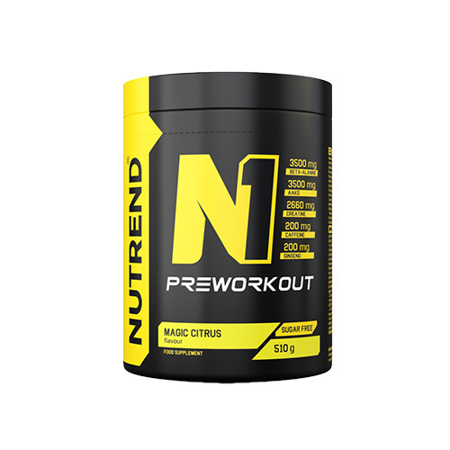 NUTREND N1 Pre Workout - 510g - WYPRZEDAŻ - 27-10