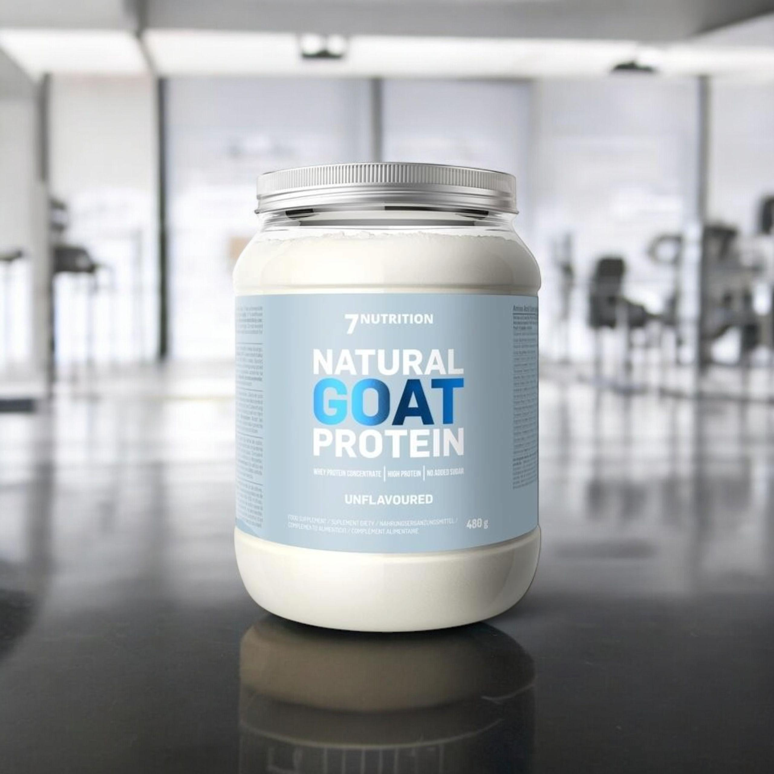 7 NUTRITION - Natural Goat Protein - 480g - Unflavoured